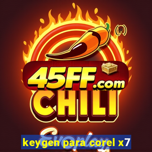 keygen para corel x7